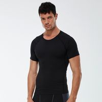 Simple Style Solid Color Polyester Polyester Spandex Round Neck Active Tops T-shirt main image 4
