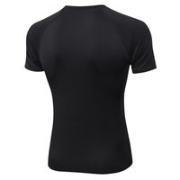 Simple Style Solid Color Polyester Polyester Spandex Round Neck Active Tops T-shirt main image 3