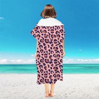 Vacation Letter Fish Polyester Bath Towels sku image 12