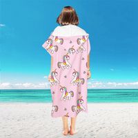 Vacation Letter Fish Polyester Bath Towels sku image 20