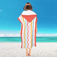 Vacation Letter Fish Polyester Bath Towels sku image 5