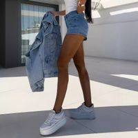 Women's Daily Streetwear Solid Color Shorts Jeans Shorts main image 3