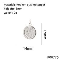 1 Piece 14*17mm 25*25mm Hole 3~3.9mm Copper Zircon 18K Gold Plated Star Heart Shape Polished Pendant sku image 3