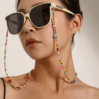 Elegant Sexy Color Block Plastic Women's Glasses Chain main image 2