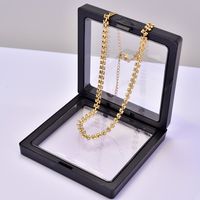 Titanium Steel 18K Gold Plated Simple Style Geometric Necklace main image 3