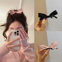 Women's Simple Style Bow Knot Cloth Hair Clip main image 4