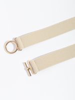 Casual Simple Style Geometric Alloy Elastic Band Women's Woven Belts main image 9