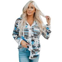 Women's Blouse Long Sleeve Blouses Patchwork Fashion Solid Color sku image 10