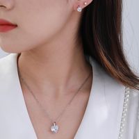 Basic Modern Style Classic Style Heart Shape Alloy Inlay Rhinestones Women's Jewelry Set main image 1