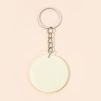 Mama Letter Solid Color Wood Mother's Day Women's Bag Pendant Keychain sku image 9