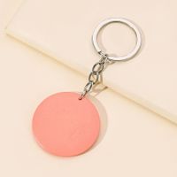 Mama Letter Solid Color Wood Mother's Day Women's Bag Pendant Keychain sku image 8