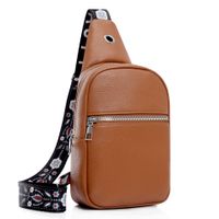 Women's Classic Style Solid Color Pu Leather Waist Bags main image 6