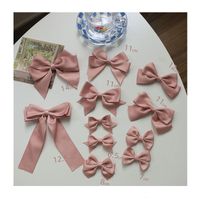 Women's Sweet Simple Style Bow Knot Cloth Hair Clip Hair Tie Brooches main image 2