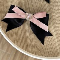 Women's Sweet Simple Style Bow Knot Cloth Hair Clip Hair Tie Brooches sku image 10