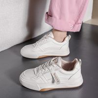 Women's Sports Solid Color Round Toe Skate Shoes main image 5
