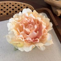 Women's Elegant Romantic Pastoral Flower Cloth Hair Claws sku image 1