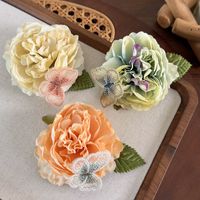 Women's Romantic Pastoral Flower Butterfly Cloth Three-dimensional Hair Clip main image 1