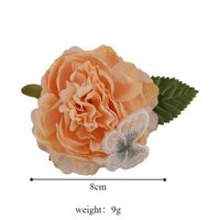 Women's Romantic Pastoral Flower Butterfly Cloth Three-dimensional Hair Clip main image 2