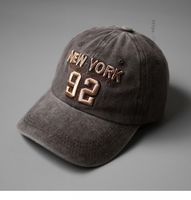 Unisex Casual Vintage Style Commute Letter Patch Curved Eaves Baseball Cap main image 5