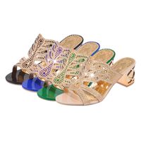 Women's Elegant Geometric Solid Color Open Toe High Heel Sandals main image 1