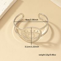 Simple Style Eye Alloy Wholesale Cuff Bracelets main image 3