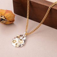 Copper Gold Plated Elegant Glam Luxurious Plating Water Droplets Pendant Necklace main image 1