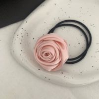 Women's Retro Romantic Rose Cloth Hair Clip Hair Tie sku image 1