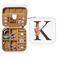 Casual Solid Color Pu Leather Jewelry Boxes sku image 9