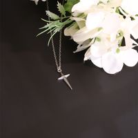 Stainless Steel 18K Gold Plated Simple Style Star Pendant Necklace main image 6