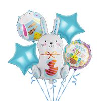 Easter Cute Rabbit Letter Aluminum Film Party Festival Balloons sku image 1