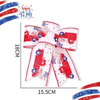 Independence Day American Flag Cloth Holiday Party Carnival Colored Ribbons Hanging Ornaments main image 5