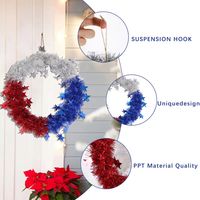 Independence Day National Flag PET Prom Party Carnival Colored Ribbons Photography Props Garlands main image 5