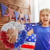Independence Day National Flag PET Prom Party Carnival Colored Ribbons Photography Props Garlands main image 4