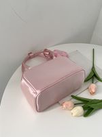 Women's Small Silk Solid Color Elegant Zipper Handbag main image 5