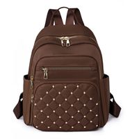 Solid Color Casual School Daily Women's Backpack sku image 5