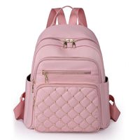 Solid Color Casual School Daily Women's Backpack sku image 7