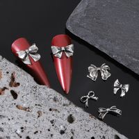 Gothic Bow Knot Zinc Alloy Nail Decoration Accessories 1 Set 60 Pieces Per Pack main image 10