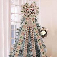 Independence Day Christmas Tree Cloth Party Carnival Colored Ribbons Hanging Ornaments main image 4