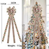 Independence Day Christmas Tree Cloth Party Carnival Colored Ribbons Hanging Ornaments main image 3