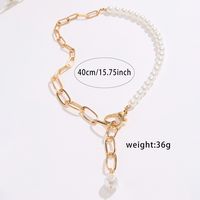 Elegant Exaggerated Novelty Irregular Heart Shape Resin Copper Beaded Women's Pendant Necklace main image 4