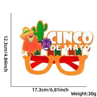 Mexican Independence Day Mardi Gras Letter Fruit Plastic Holiday Party Decorative Props main image 5