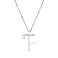 Simple Style Classic Style Letter Imitation Pearl Alloy Irregular Women's Pendant Necklace sku image 31