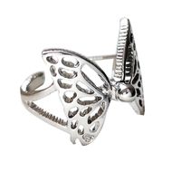 Wholesale Jewelry Simple Style Butterfly Alloy Plating Rings main image 6