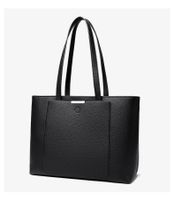 Women's Large Pu Leather Solid Color Streetwear Zipper Tote Bag main image 4