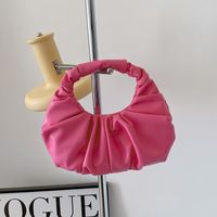 Women's Pu Leather Solid Color Elegant Magnetic Buckle Handbag main image 2