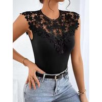 Women's Wrap Crop Top Sleeveless T-Shirts Sexy Solid Color main image 1