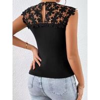 Women's Wrap Crop Top Sleeveless T-Shirts Sexy Solid Color main image 3