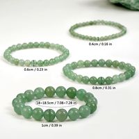 Casual Solid Color Solid Color Artificial Gemstones Beaded Women's Bracelets main image 2