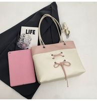 Women's Medium Pu Leather Color Block Basic Square Zipper Handbag main image 6
