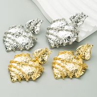 1 Pair Elegant Glam Heart Shape Alloy Gold Plated Silver Plated Drop Earrings main image 1